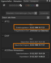 Originaldatum älter wie 1970