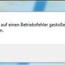 Fehlermeldung ACDSee Pro: ACDSee ist auf einen Betriebsfehler gestoßen und muss jetzt geschlossen werden