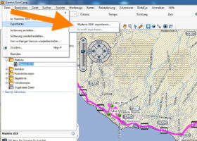 Garmin BaseCamp -Exportieren