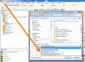 Garmin BaseCamp -Exportieren im Format KML