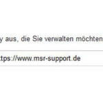 Neue URL in Search Console anlegen
