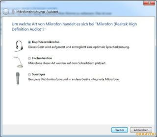 Mikrofon einrichten unter Windows 7 - MSR-SUPPORT