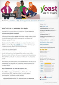 Beispiel Plugin Yoast SEO Plugin