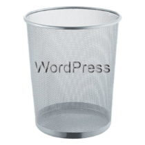 WordPress Papierkorb